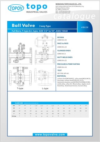 3 way ball valve 150 lb topo valve catalogue