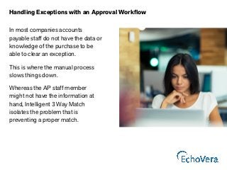 Intelligent 3 Way Match for NetSuite