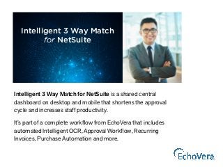 Intelligent 3 Way Match for NetSuite
