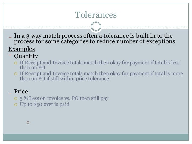3 Way Match For Purchasing Professionals