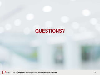 17
QUESTIONS?
 