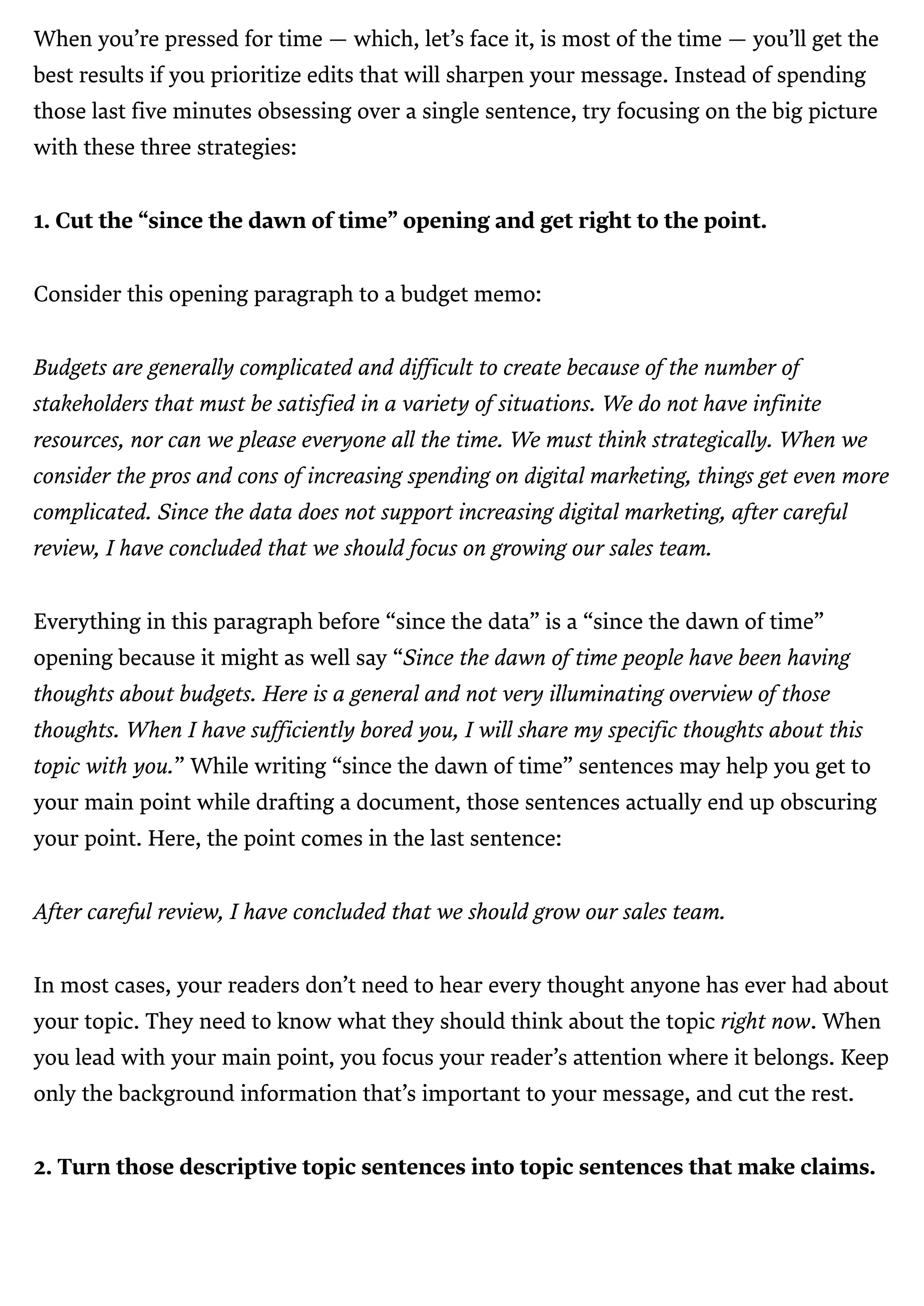3 ways to make your writing clearer | PDF | Free Download 