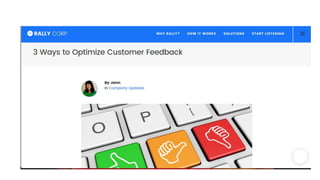 3 Ways to Optimize Customer Feedback