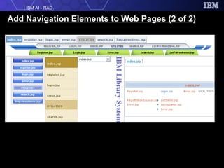 Add Navigation Elements to Web Pages (2 of 2) 