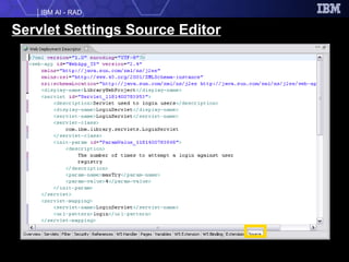 Servlet Settings Source Editor 