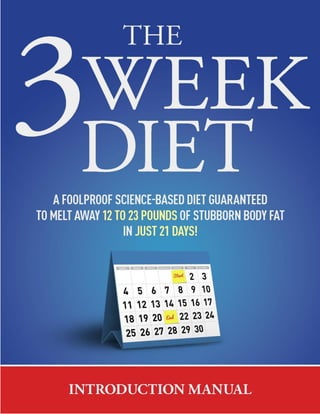 3 Week Diet Intro Manual