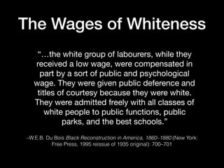 They Were While Whiteness, White Supremacy and White Posession | PDF
