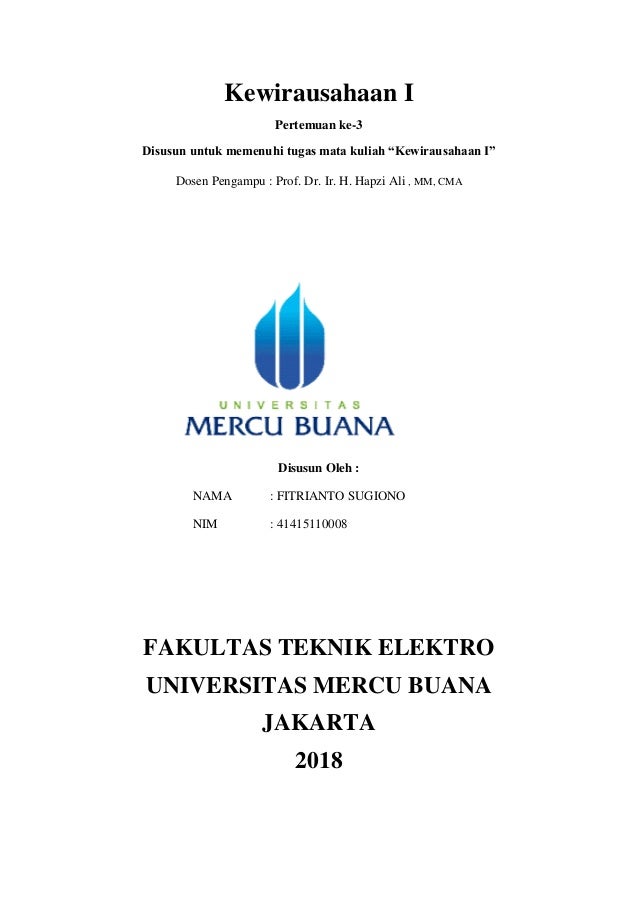 Wirausaha Berasal Dari Kata Wira Dan Usaha Arti Kata Wira ...