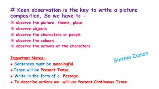 Picture Description for all the students of the world | PPTX