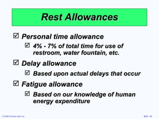 3 work measurement ppt | PPT