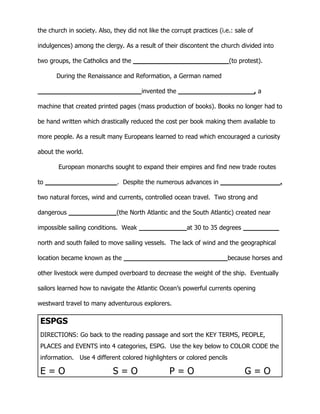 3 Worlds Collide Cloze