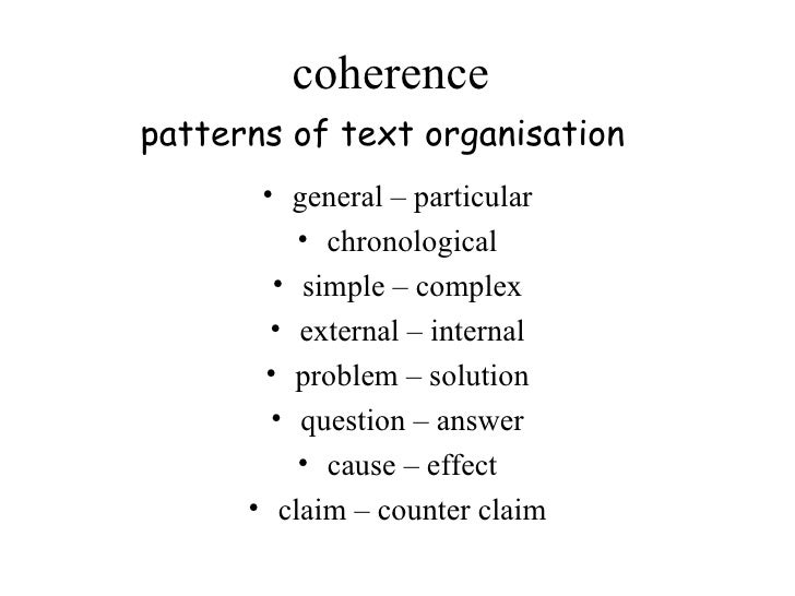 external coherence