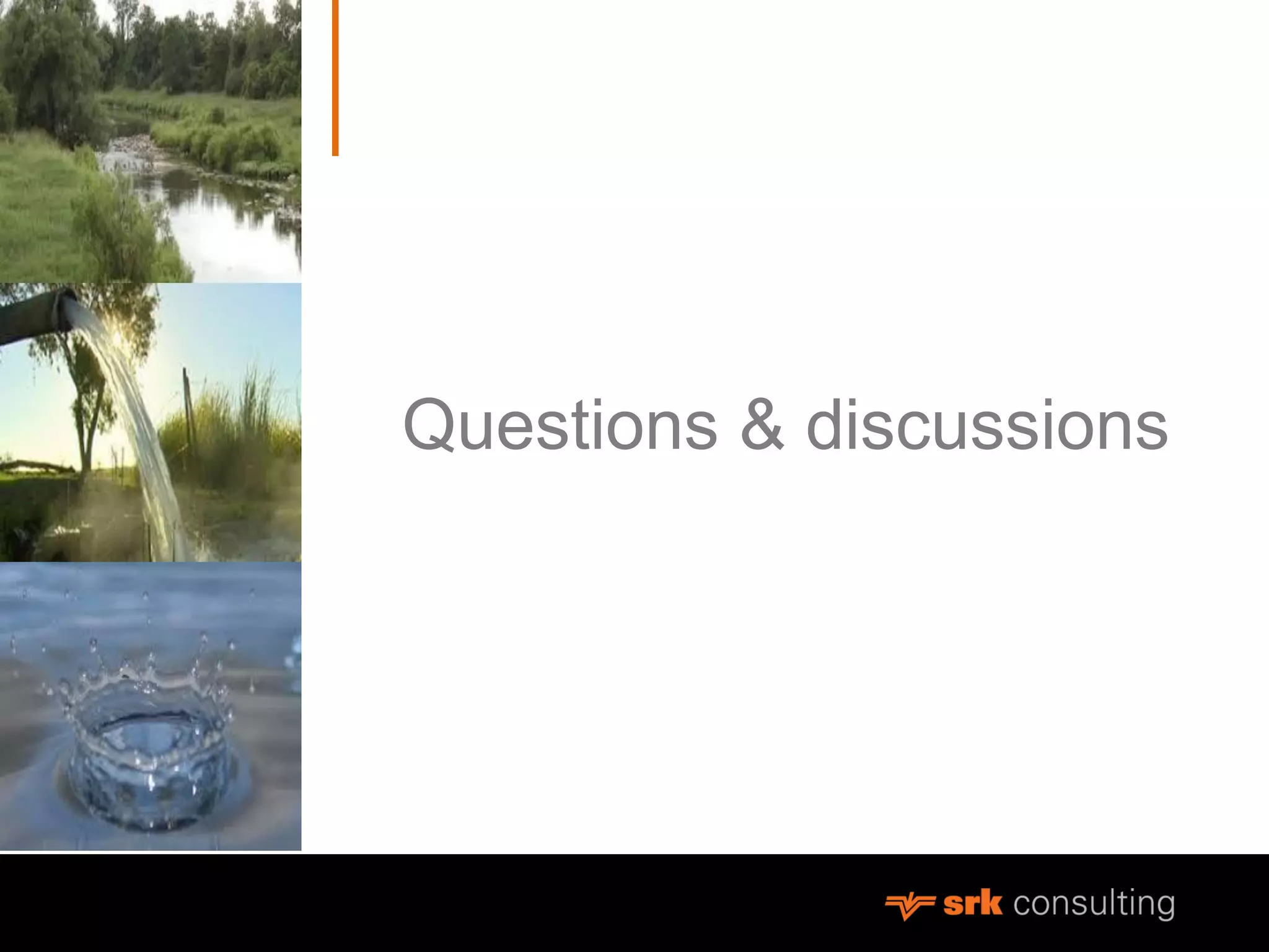 Questions & discussions
 