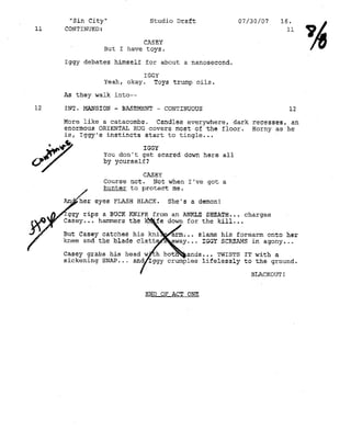 Supernatural 3x04 Sin CityCasting Sides for Iggy 8pgs Slide 8
