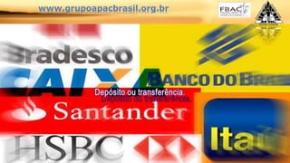 Surpreenda-se...
Finalmente começou a revolução.
www.grupoapacbrasil.org.br
 