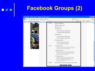 Facebook Groups (2)
 