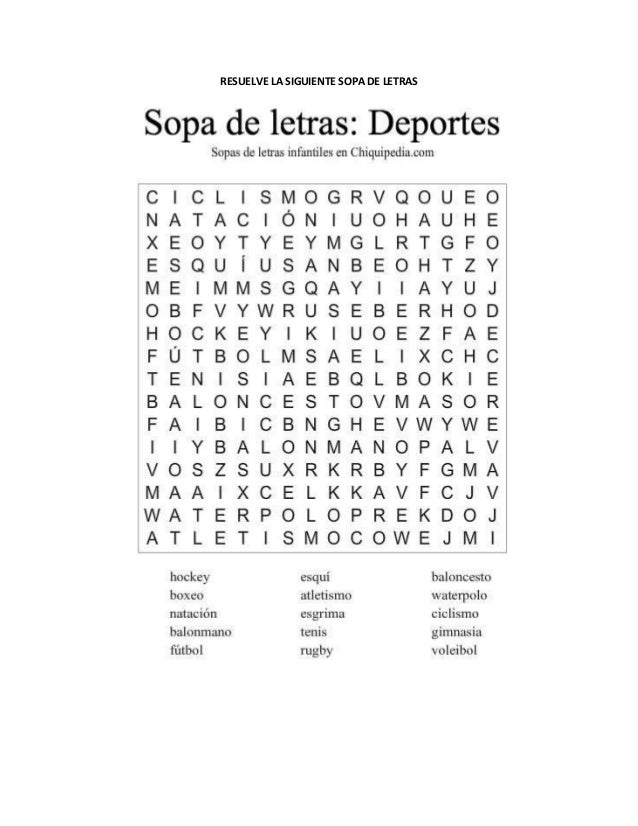 3 Y 4 Deportes