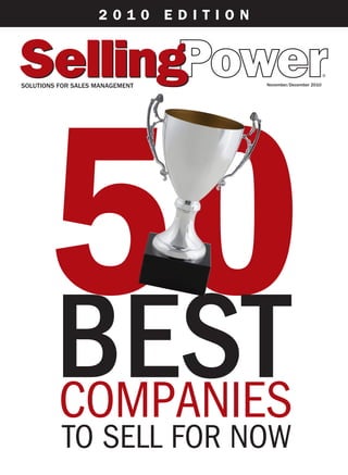 50
                  ®




BEST
COMPANIES
TO SELL FOR NOW
 