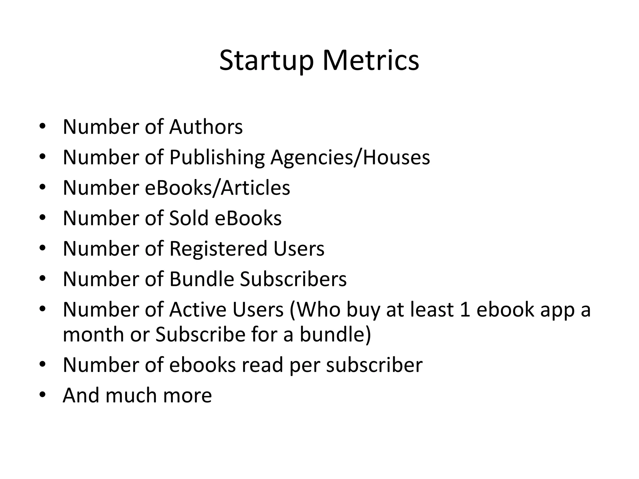 Competitors
• Kotobee
– Educational interactive eBooks
– Founded: 2011
 