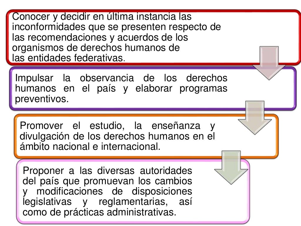 Comisión nacional de derechos humanos resumida