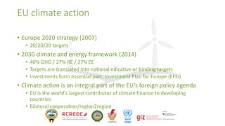 EU sustainable development policies& cooperation