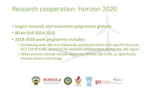 EU sustainable development policies& cooperation