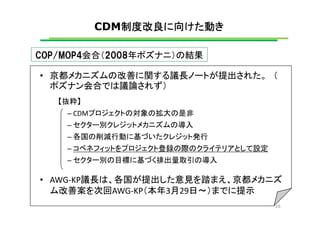 第4回「気候変動対策の次期枠組みに向けて」資料 2/3 （井上氏）
