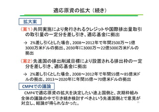 第4回「気候変動対策の次期枠組みに向けて」資料 2/3 （井上氏）