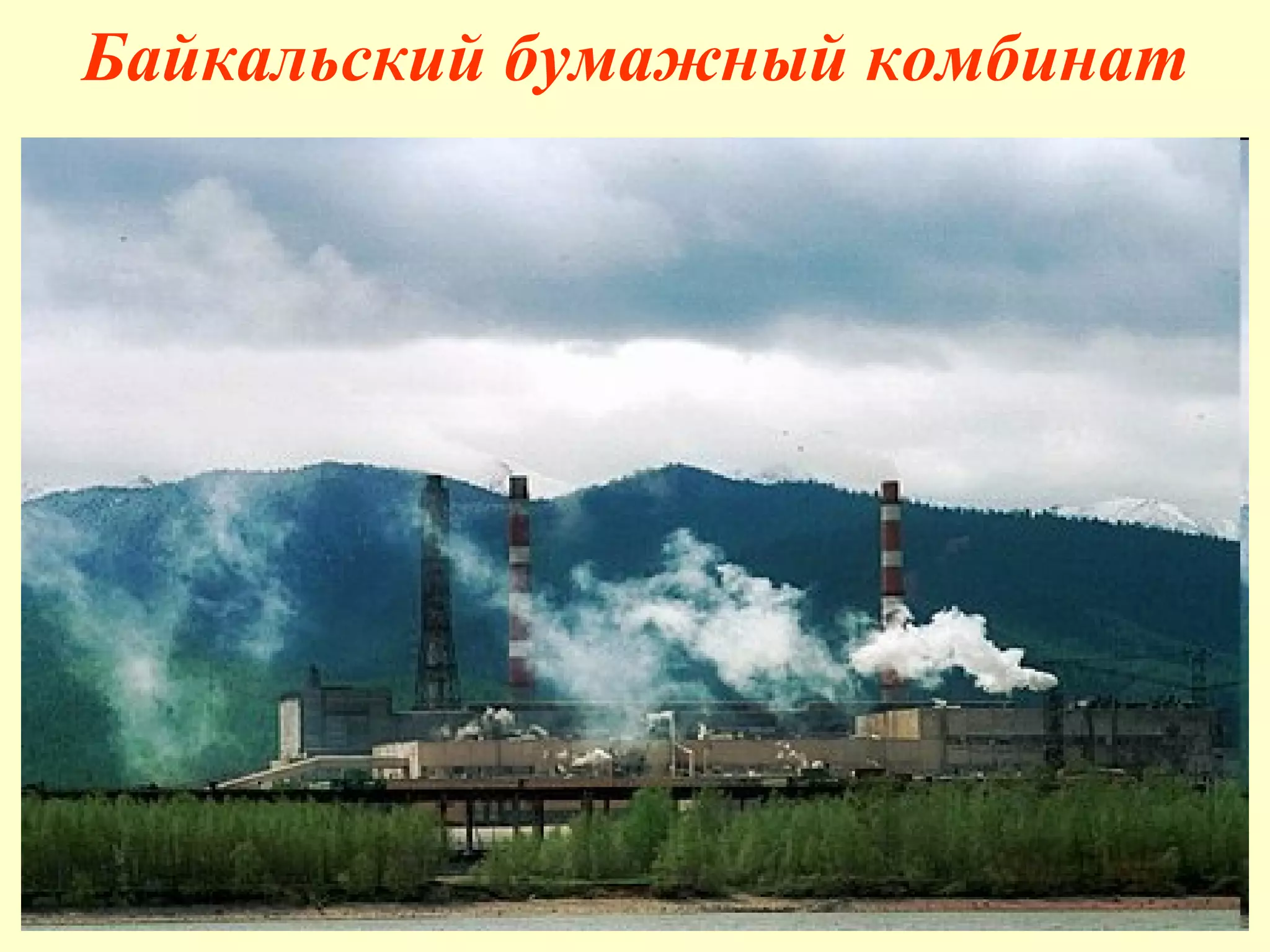 Байкальский бумажный комбинат 