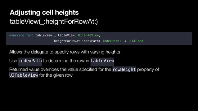 Building complex input screens | PPT