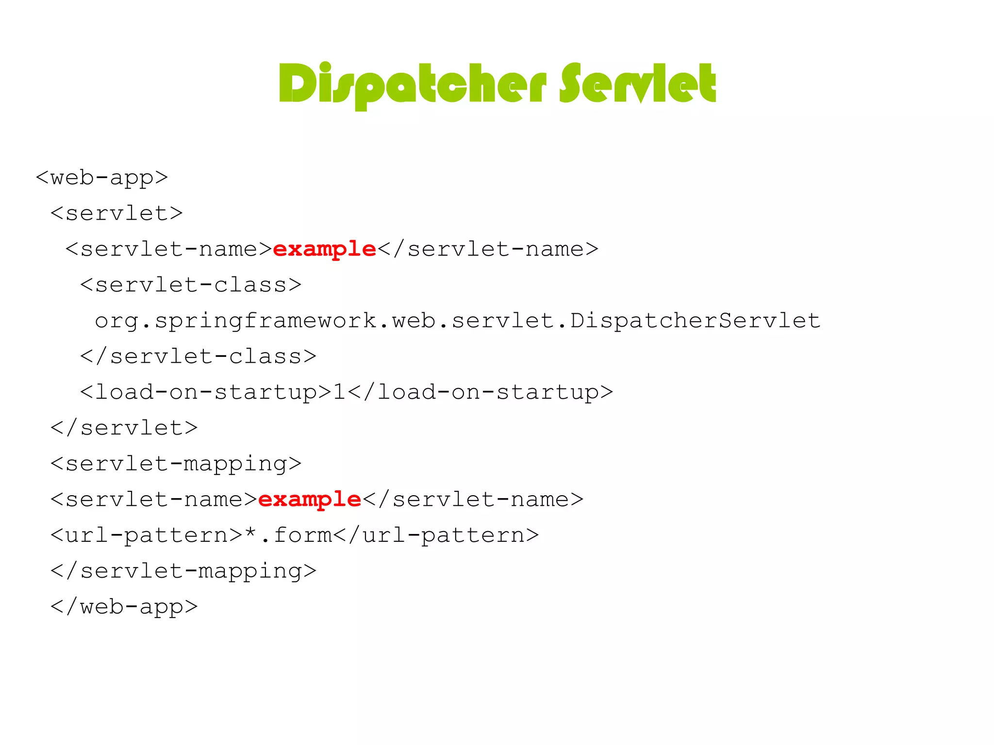 Spring DispatcherServlet