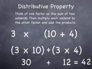 4-1 Multiplication Properties | KEY