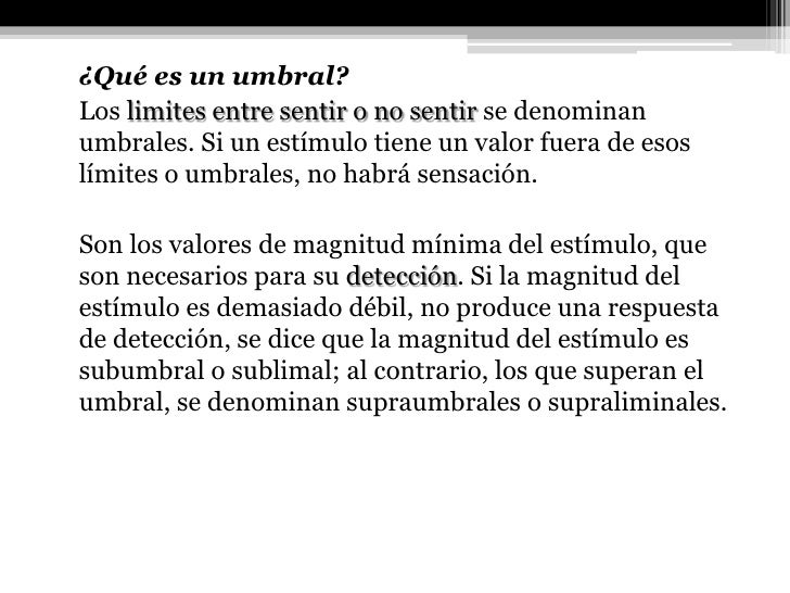 4 1 Diferencia Entre EstíMulo, InformacióN Y Umbral 4 1 Diferencia Entre EstíMulo, InformacióN Y Umbral