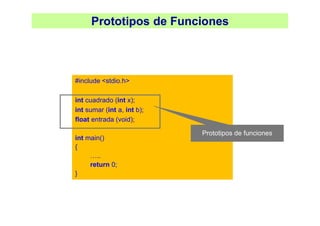 Explicacion de como usar e implementar funciones en c++ | PDF
