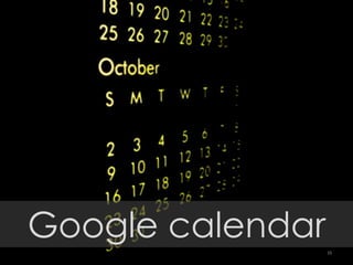 Google calendar   15
 