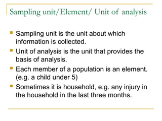 Comprehensive Guide to Sampling Methods and Sample Size Estimation in ...