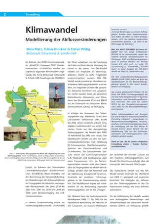 2                           Consulting




                            Klimawandel                                                                                             Fortsetzung von Seite 1
                                                                                                                                    und enge Beziehungen zu unseren Auftrag-
                                                                                                                                    gebern, Kunden sowie Kooperationspart-
                                                                                                                                    nern haben die WASY zu einem leistungs-
                            Modellierung der Abflussveränderungen                                                                   starken, nicht nur national anerkanntem
                                                                                                                                    Unternehmen gemacht – seit 2007 in der
                                                                                                                                    DHI Gruppe als DHI-WASY.

                             Silvia Matz, Tobias Drückler & Stefan Wittig                                                           Was hat WASY / DHI-WASY bis heute er-
                                                                                                                                    reicht? Hier nur einige Schlaglichter:
                             BioConsult Schuchardt & Scholle GbR                                                                    FEFLOW ist im kommerziellen Markt das
                                                                                                                                    weltweit führende Simulationssystem für
                                                                                                                                    Strömungs-, Stoff- und Wärmetransportpro-
                            Im Rahmen des BMBF-Forschungsprojek-                    der Weser aufgebaut, von der Mündung            zesse in porösen Medien. Die aktuelle
                                                                                                                                    Version 6.0, jetzt auch mit voller 3D
                            tes „KLIMZUG: Nordwest 2050“ (Förder-                   der Fulda und Werra bis zur Mündung der
                                                                                                                                    Visualisierung (s. Kurzbericht „FEFLOW
                            kennzeichen: 01LR0813A) werden die                      Hunte in die Weser. Das NA-Modell               News“ in dieser Ausgabe der DHI-WASY
                            Ergebnisse regionaler Klimamodelle ange-                besteht aus insgesamt 31 Teileinzugs-           Aktuell auf Seite 16), unterstreicht dies.
                            wandt. Die Firma BioConsult Schuchardt                  gebieten, welche zu sechs Teilgebieten
                                                                                                                                    Mit dem Langfristbewirtschaftungssystem
                            & Scholle GbR beauftragte die DHI-WASY                  zusammengefasst wurden. Das NA-
                                                                                                                                    WBalMo (früher GRM) stellen wir quasi das
                                                                                    Modell wurde zunächst an Messdaten ver-         Standardsystem für die Bewirtschaftungs-
                                                                                    schiedener Abflusspegel kalibriert und vali-    planung speziell in den neuen Bundes-
                                                                                                                                    ländern zur Verfügung.
                                                                                    diert. Im Folgenden wurden die genann-
                                                                                    ten Zeiträume berechnet und ausgewer-
                                                                                                                                    Aus unserer gemeinsamen Historie mit der
                                                                                    tet. Hierfür standen Daten des deutschen        Firma ESRI (WASY Gründungsmitglied) hat
                                                                                    Wetterdienstes (Messwerte) und Klima-           sich eine hohe Kompetenz bei GIS-basierten
                                                                                                                                    Informations- und Entscheidungshilfesyste-
                                                                                    daten der Klimamodelle CLM und REMO
                                                                                                                                    men entwickelt. Hier seien das System
                                                                                    aus der Datenbank des Deutschen Klima-          WISYS für das Flussgebietsmanagement
                                                                                    rechenzentrums (DKRZ) zur Verfügung.            und GeoFES für das Katastrophenmanage-
                                                                                                                                    ment genannt.

                                                                                    Es erfolgte das Ausweisen der Teilein-          Neben Softwareprodukten und -lösungen
                                                                                    zugsgebiete (vgl. Abbildung 1) mit dem          war und ist WASY im wasserwirtschaftlichen
                                                                                    GIS-basierten Softwaretool MIKE BASIN           Consulting erfolgreich – beispielsweise im
                                                                                                                                    Wasserressourcenmanagement, Hochwas-
                                                                                    (by DHI). Dieses bestimmt anhand eines
                                                                                                                                    serschutz und in der Umweltplanung. Durch
                                                                                    digitalen Geländemodells von einem defi-        die Vereinigung mit der DHI Wasser &
                                                                                    nierten Punkt aus das dazugehörige              Umwelt konnte dieser Bereich mit der
                                                                                                                                    Niederlassung Syke um das Küsteninge-
                                                                                    Teileinzugsgebiet. Als Modell kam MIKE
                                                                                                                                    nieurwesen und Vorhersagesysteme noch
                                                                                    11 NA-Modell (by DHI) zum Einsatz. Das          erheblich gestärkt werden.
                                                                                    Modellsystem besteht aus den vier Spei-
                                                                                    cherkaskadenelementen (vgl. Abbildung           Dank an alle, die für unsere erfolgreiche
                                                                                                                                    Entwicklung stehen – Kunden, Partner
                                                                                    2) Schneespeicher, Oberflächenspeicher,
                                                                                                                                    und Mitarbeiter!
                                                                                    Speicher des Zwischenabflusses und
                                                                                    Grundwassers. Die konzeptionelle Soft-
      Abb. 1: Untersuchtes Einzugsgebiet der Weser inkl. Abgrenzung der sechs
   Teileinzugsgebiete, Hunte 1 (mittelgrün), Hunte 2 (beige), Weser 1 (grünblau),
                                                                                    ware erfasst alle Gebietseigenschaften         der Laufzeiten der lateralen Zuflüsse aus
Weser 2 (dunkelgrün), Lesum-Wümme (hellgrün) und Aller-Leine (gelb) und der zur     (z. B. Bodenart und Landnutzung) über          den einzelnen Teileinzugsgebieten, zum
                 Kalibrierung verwendeten Abflusspegel sowie der Gewässerverlauf
                                                                                    einen Parametersatz, d. h. die Gebiets-        Einsatz. Die Berechnung erfolgte über die
                                                                                    eigenschaften werden nicht über Daten-         Lösung der Saint Vernant Gleichungen.
                            GmbH, im Rahmen des Teilvorhaben                        sätze als Eingangsdaten im Modell berück-
                            „Vulnerabilitätsanalyse“ (Förderkennzei-                sichtigt, sondern über die Parameter und       Das hydraulische Modell und das NA-
                            chen: 01LR0813E) dieses Projektes, mit                  die Kalibrierung konzeptionell bestimmt.       Modell werden innerhalb der Oberfläche
                            der Berechnung der klimawandelbeding-                   Innerhalb der einzelnen Teileinzugs-           von MIKE 11 gekoppelt und zusammen
                            ten Veränderungen der Abflussverhältnisse               gebiete ist die Parametrisierung einheit-      berechnet. Die Übergabe des Abflusses
                            im Einzugsgebiet der Weser für zwei regio-              lich. Das Modellsystem eignet sich insbe-      aus den Teileinzugsgebieten in das Ge-
                            nale Klimaszenarien der Jahre 2036 bis                  sondere für die Berechnung regionaler          wässersystem erfolgt, wie zuvor definiert,
                            2065 bzw. 2041 bis 2070 und 2071 bis                    Teileinzugsgebiete, wie sie hier vorlagen.     automatisch.
                            2100 unter Berücksichtigung des A1B-
                            Emissionszenarios.                                      Des Weiteren kam das hydrodynamische           Für die Kalibrierung des Modells wurden
                                                                                    Modellsystem MIKE 11 (by DHI) für die          vom Auftraggeber Niederschlags- und
                            In diesem Zusammenhang wurde ein                        hydraulische Berechnung des Abflusses in       Temperaturdaten des Deutschen Wetter-
                            Niederschlagsabflussmodell (NA-Modell)                  den Gewässern, zur exakten Wiedergabe          dienstes (DWD) zur Verfügung gestellt.
 