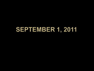 September 1, 2011 