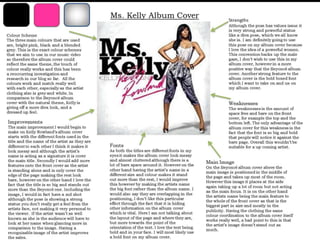 Kelly Rowland Analysis