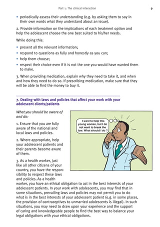 Desk Job Aid “Adolescent job aid -A handy desk reference tool for primary level ...