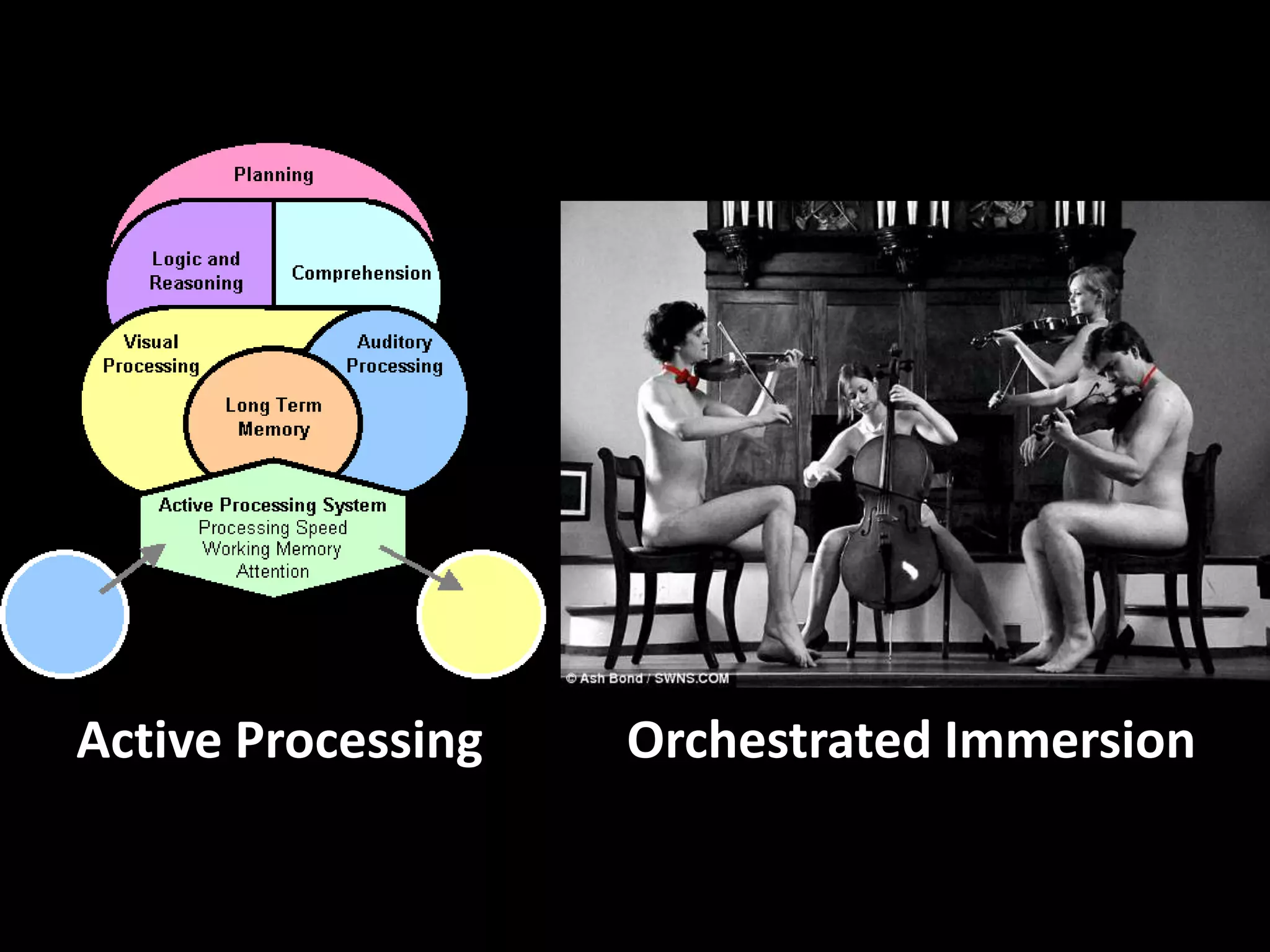 Orchestrated ImmersionActive Processing
 