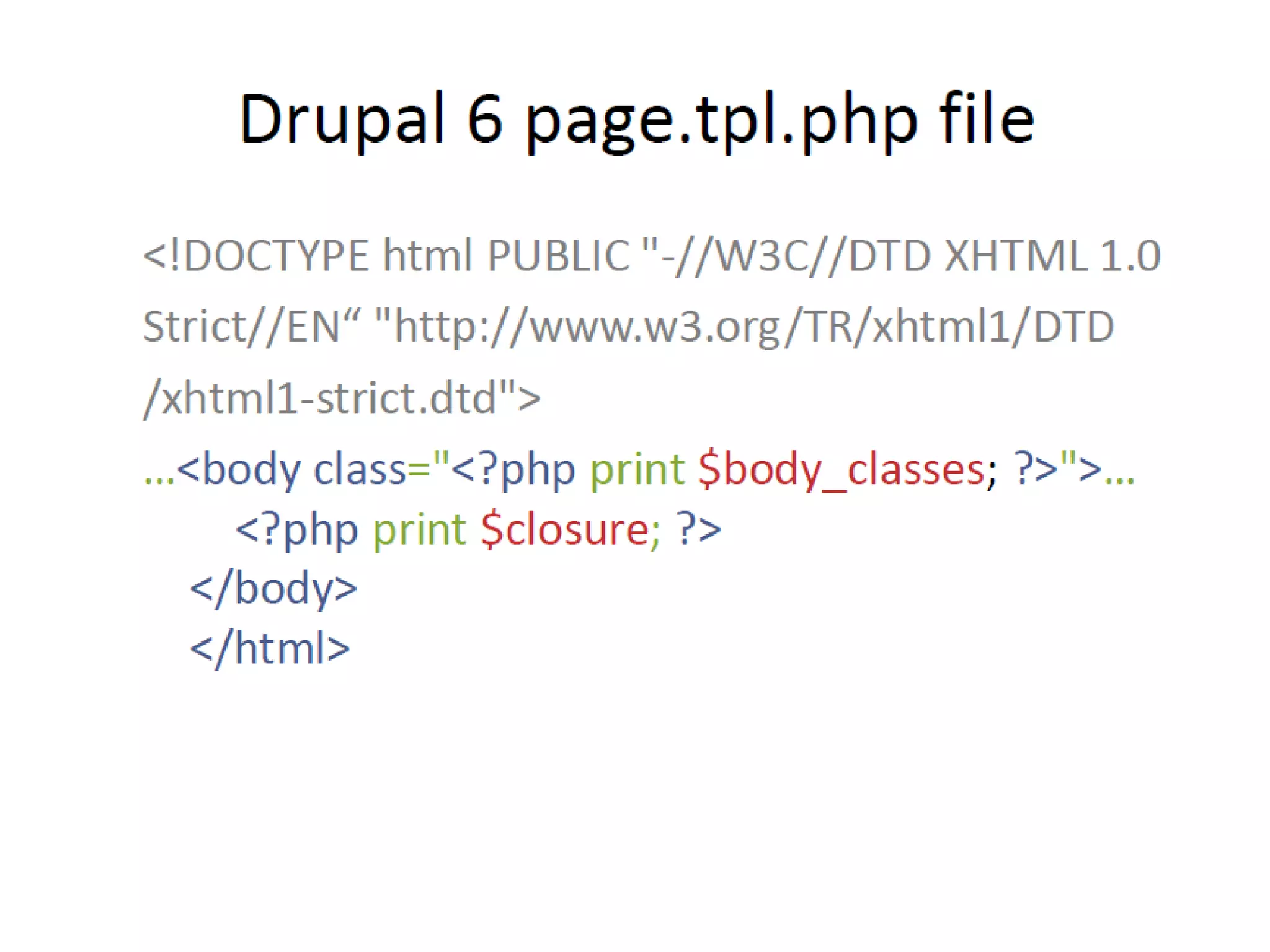 Архитектурные отличия тем для Drupal 7 от Drupal 6. Краткий обзор RDFa и работы с рендер массивами.