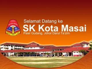 Selamat Datang ke
SK Kota MasaiPasir Gudang, Johor Darul Ta’zim
 