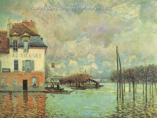 Alfred Sisley, Uholdea Port Marlyn, 1876
 