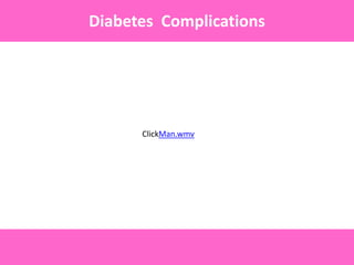 ClickMan.wmv
Diabetes Complications
 