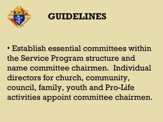 4. service program | PPT