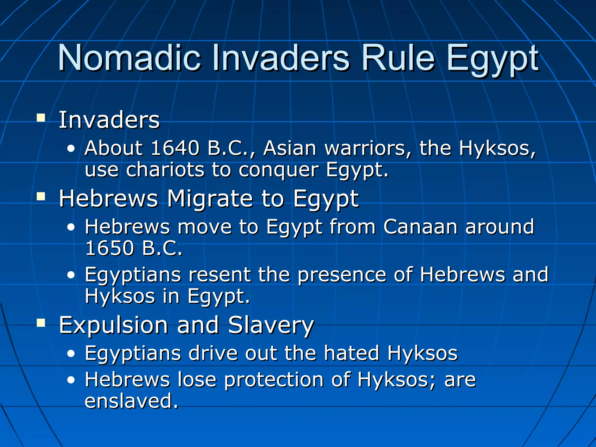 4.1 The Egyptian and Nubian Empires | PPT