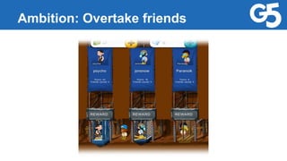 Ambition: Overtake friends
 