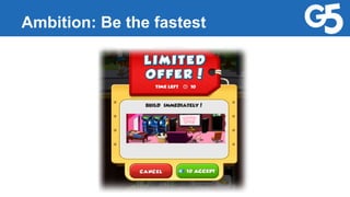 Ambition: Be the fastest
 