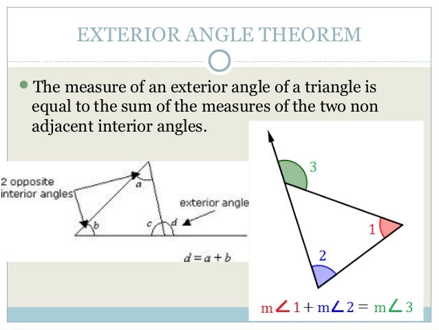 4 1 Apply Triangle Sum Properties